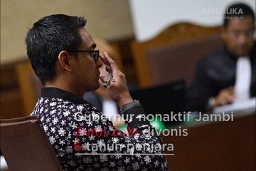6 Tahun Penjara untuk Zumi Zola