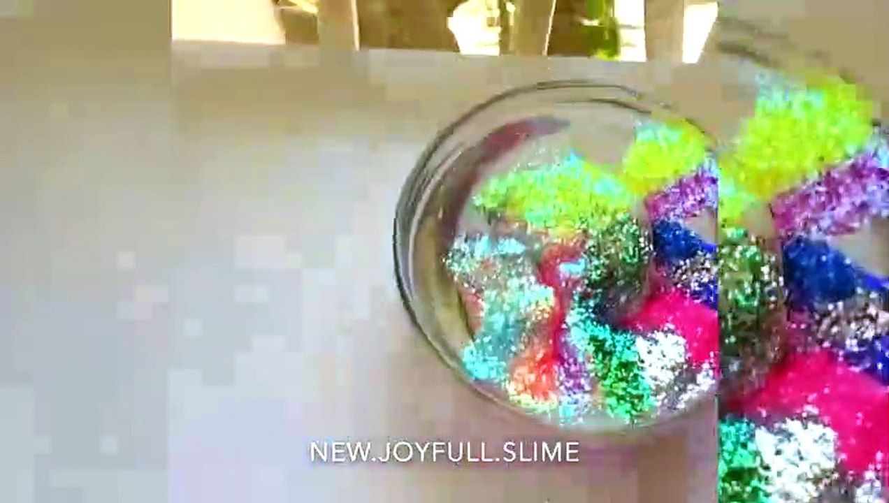 Glitter Slime  - Most Satisfying Slime ASMR Video #30!