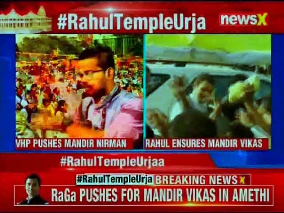 Rahul Gandhi pushes for Mandir vikas in Amethi; to install panels in temples and Shivalas