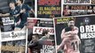 Le retour fracassant du roi Messi, les tabloïds se régalent après la défaite de City