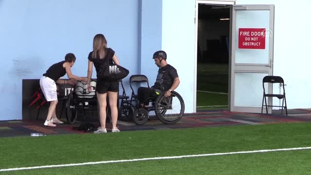 Spartan'da Tekerlekli Sandalyesiyle Yarıştı (2)