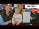Brave four-year-old makes 999 call after mum has fits | SWNS TV