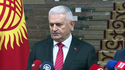 TBMM Başkanı Yıldırım: 'Kırgızistan'la aramızda hiçbir sorun kalmasını istemiyoruz' - BİŞKEK