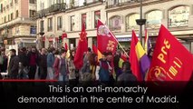 Madrid protests on 40th anniversary of Spanish constitution