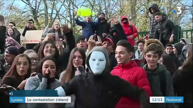 Lycées : la contestation s'étend