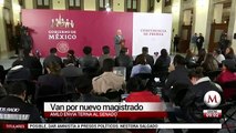 AMLO presenta terna para nuevo ministro de la Corte