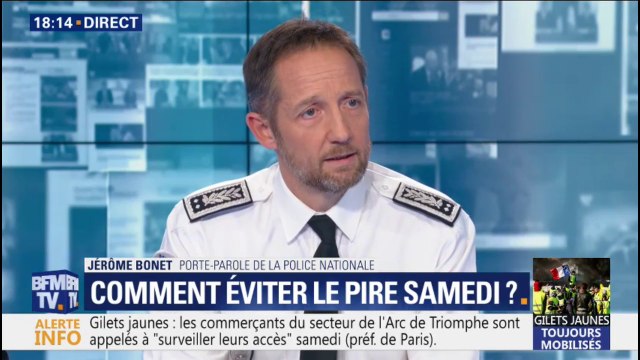 Le porte-parole de la police nationale assure avoir les moyens d'être partout en même temps