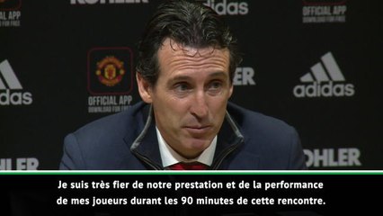 15e j. - Emery : "Fier de notre prestation et de mes joueurs"