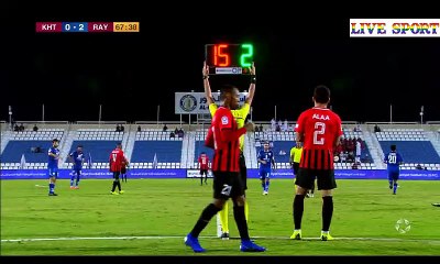 دوري نجوم قطر مباراه نادي الريان والخريطيات الشوط الثاني 6_12_29018