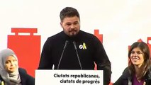 Rufián a quienes celebran la Constitución: 