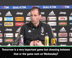 Young Boys match more important than Inter - Allegri