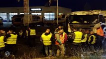 Les Gilets Jaunes tentent le blocage du dépôt pétrolier - 06/12/2018