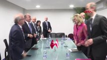 Dışişleri Bakanı Mevlüt Çavuşoğlu Avusturya Dışişleri Bakanı Karin Kneissl ile Görüştü