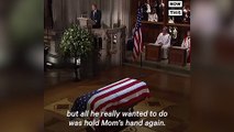 George W. Bush homenajea a su padre