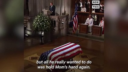 George W. Bush homenajea a su padre