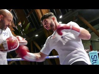 SPECIAL PBK Josh Kelly trains for BIGGEST TEST | Public Workout Brook vs Zerafa