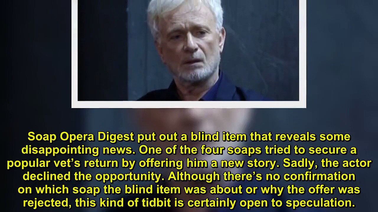 General Hospital Spoilers Anthony Geary’s Potential Comeback Shut Down – Were Fans Robbed of Luke’s