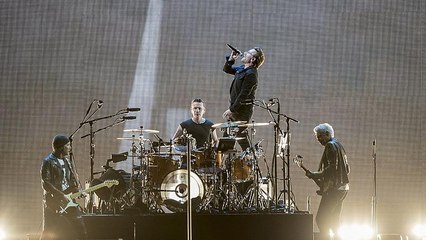 A U2 kereste a legtöbb pénzt tavaly nyár óta