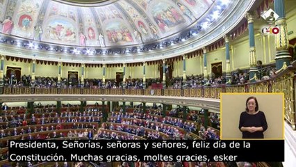 Download Video: Reacciones al discurso del Rey Felipe VI por el 40 aniversario de la Constitución