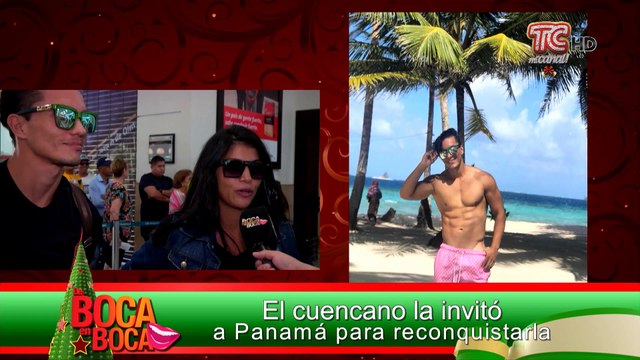 Toño Abril y Rahab Villacrés regresaron de Panamá ¿Hay reconciliación?