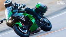 Best Open-Class Streetbike—2018 Kawasaki Ninja H2 SX SE