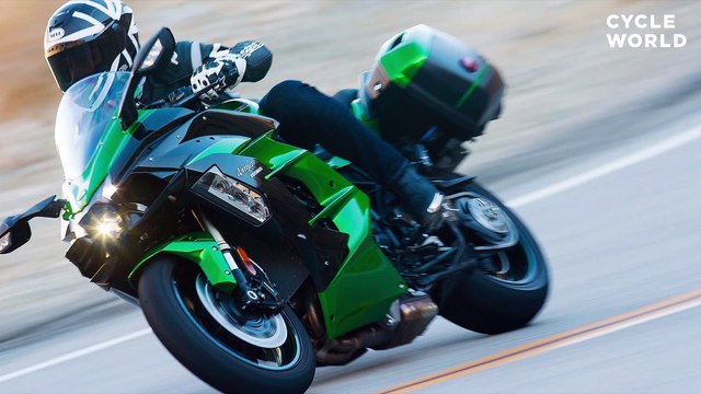 Best Open-Class Streetbike—2018 Kawasaki Ninja H2 SX SE
