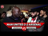 Man United 2-2 Arsenal | United Are A Poor Imitation Of Stoke & An Ex Great Club! (Moh)