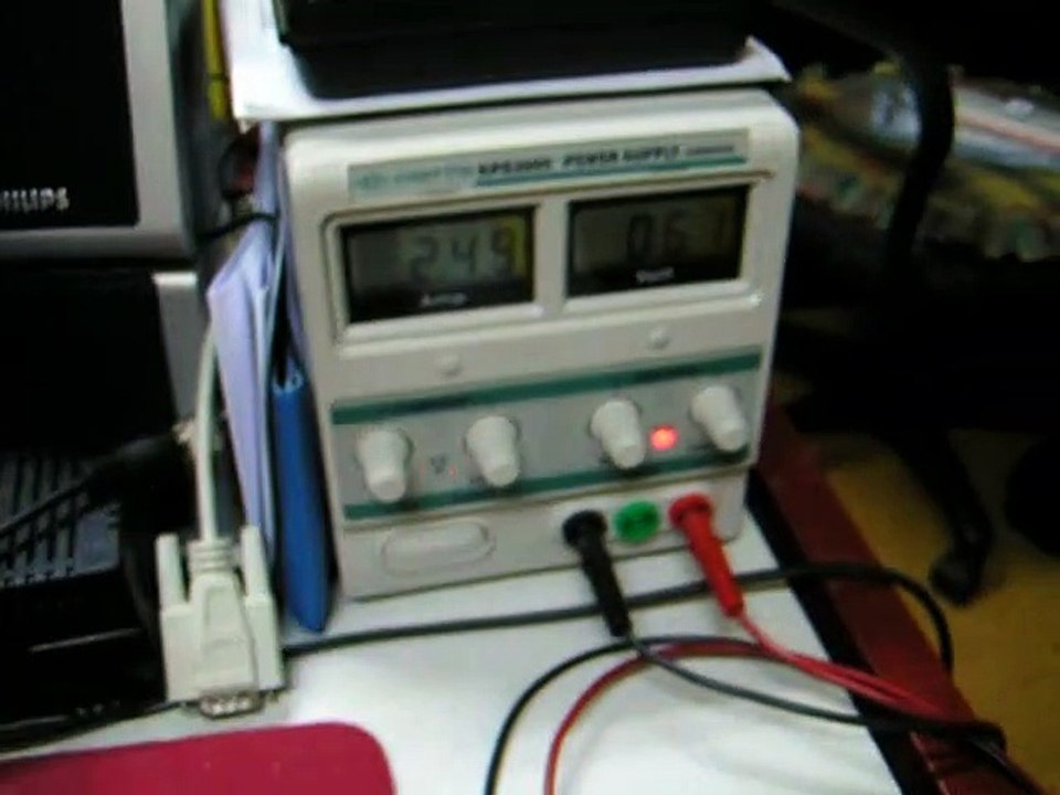 Testando uma válvula EZ81 com 6,3V