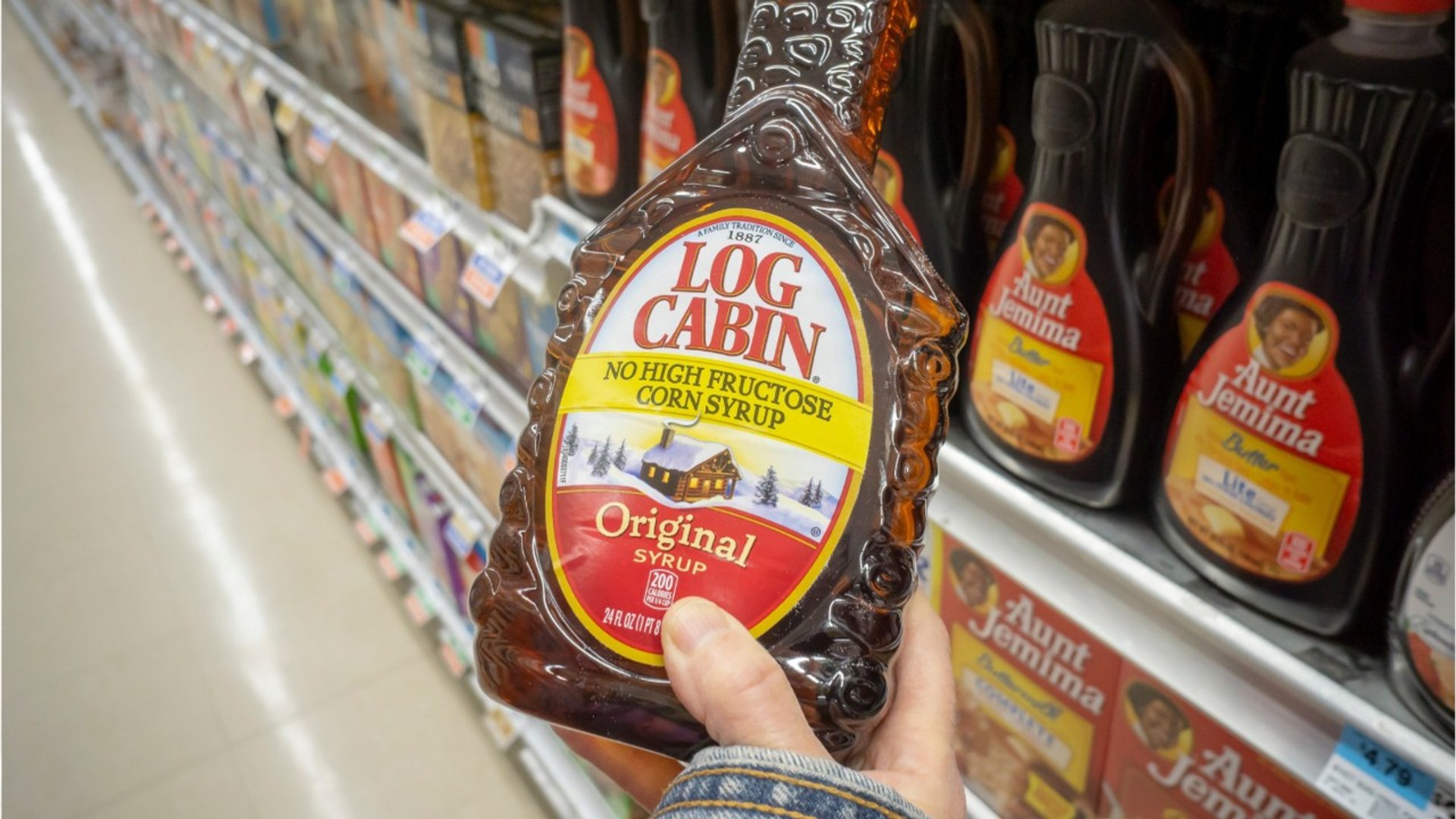 Log Cabin Syrup Ingredients - cabin