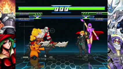 MUGEN Kratos / Pikachu