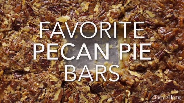 Pecan Pie Bars