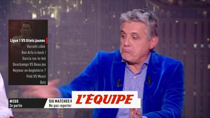 E. Blanc «Il ne faut pas pénaliser toutes les villes» - Foot - L'Equipe du Soir