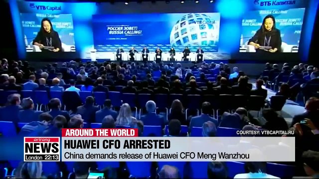 China demands release of Huawei CFO Meng Wanzhou