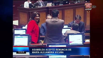 Asamblea tiene 15 días para elegir vicepresidente