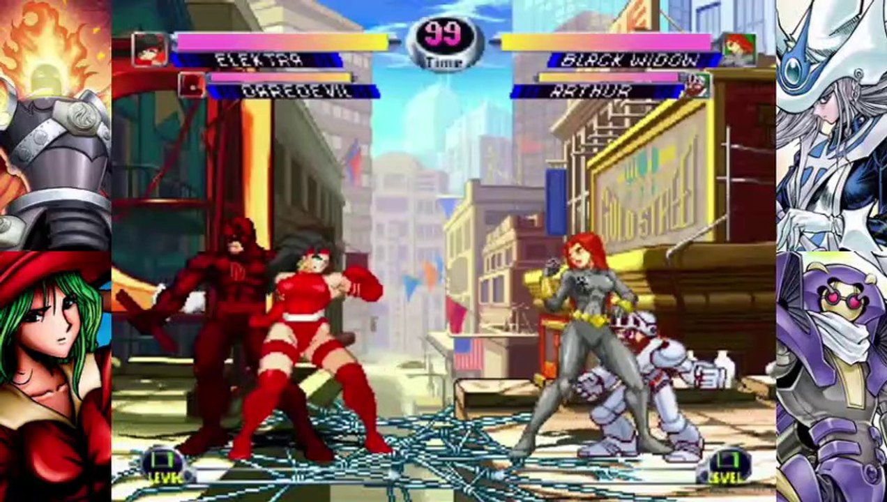 MUGEN Elektra / Daredevil
