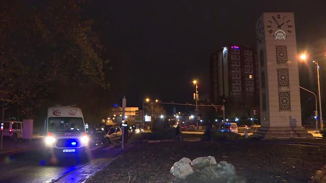 Başkent'te Trafik Kazaları : 4 Yaralı