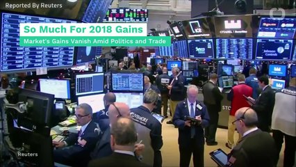 2018 Gains For The S&P and The Dow Jones Are Gone