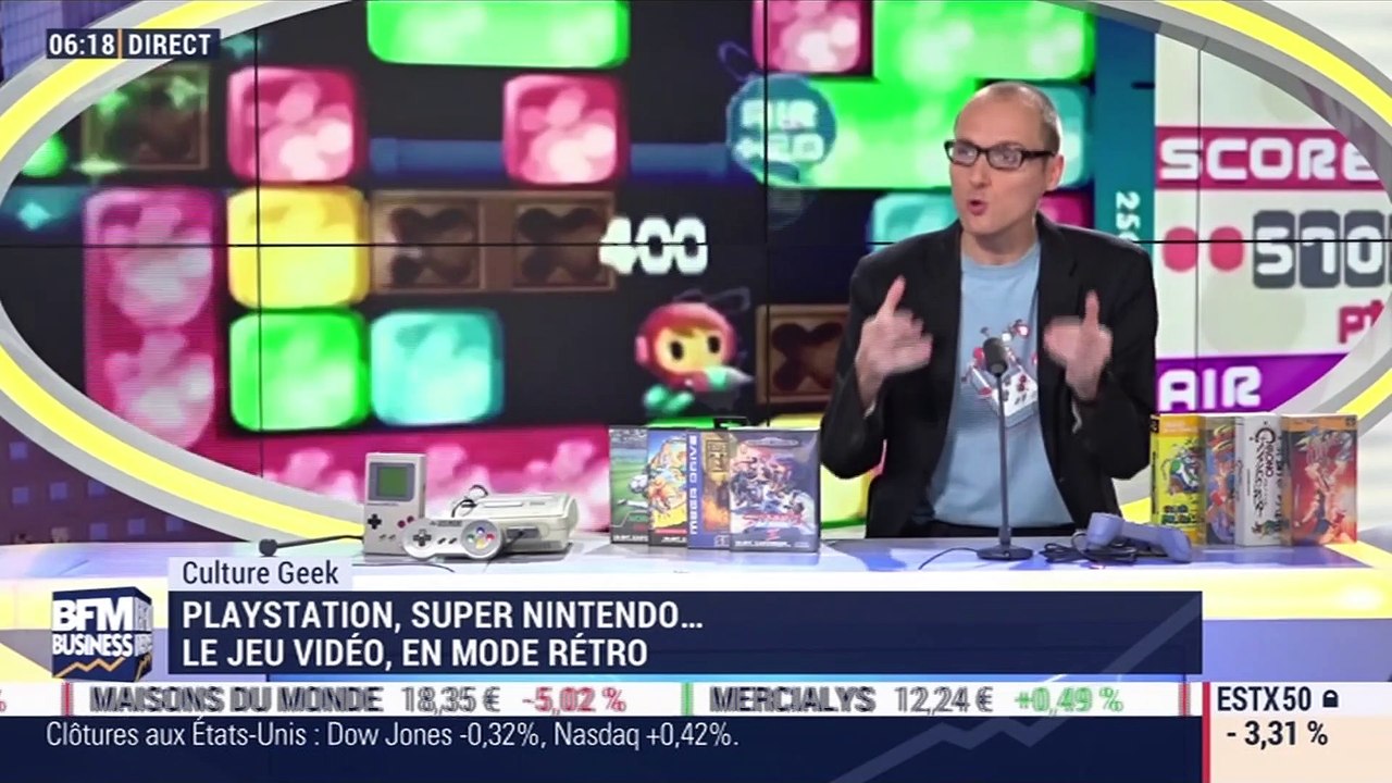 Anthony Morel: Playstation, super nintendo..., le jeu vidéo en mode rétro - 07/12