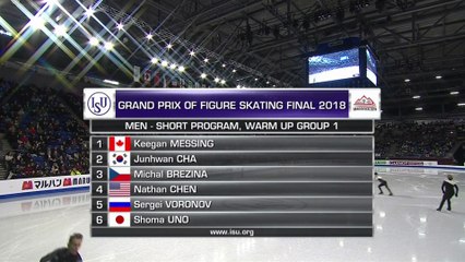 2018 GPF Men SP Warm-Up
