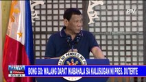 Bong Go: Walang dapat ikabahala sa kalusugan ni Pangulong Duterte