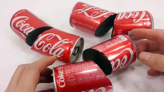 How To Make Real Coca Cola Can Drinking Water Pudding Jelly Learn the Recipe DIY 리얼 콜라 캔 푸딩 만들기