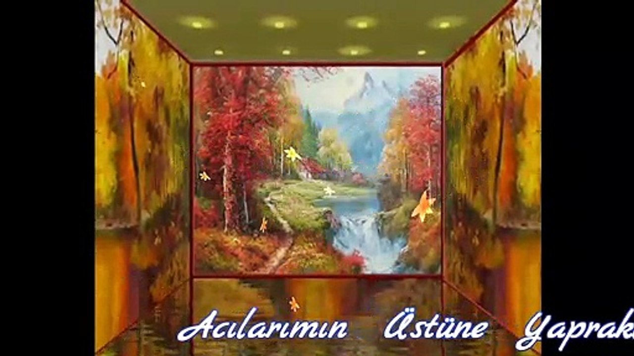 Acılarımın üstüne yapraklar düşüyor  Seslendiren Tasarım Video Klip  Aynur Avcı