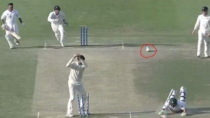 Yasir Shah becomes victim of one of the funniest run out in cricket| वनइंडिया हिंदी