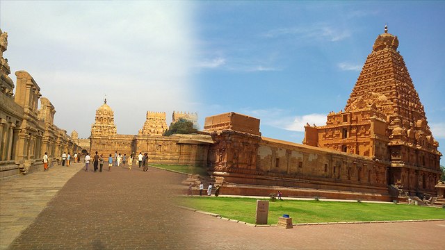 தஞ்சை பெரிய கோயில் பாரம்பரியத்துக்கு ஆபத்து- வீடியோ
