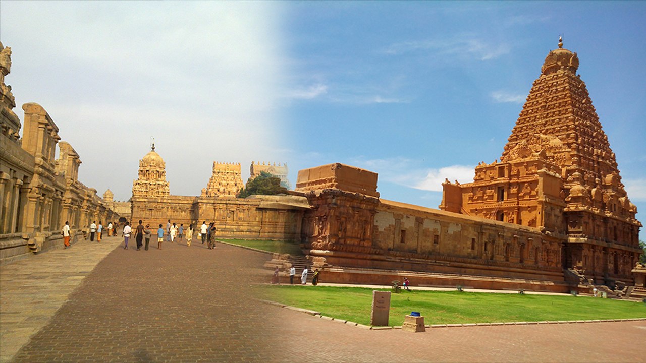 தஞ்சை பெரிய கோயில் பாரம்பரியத்துக்கு ஆபத்து- வீ...