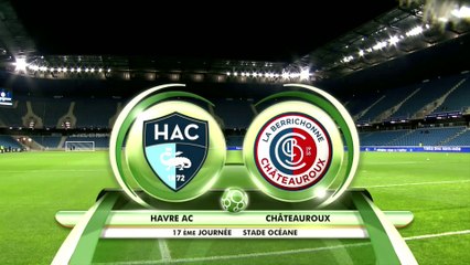 HAC - Châteauroux (2-1) : le résumé vidéo du match