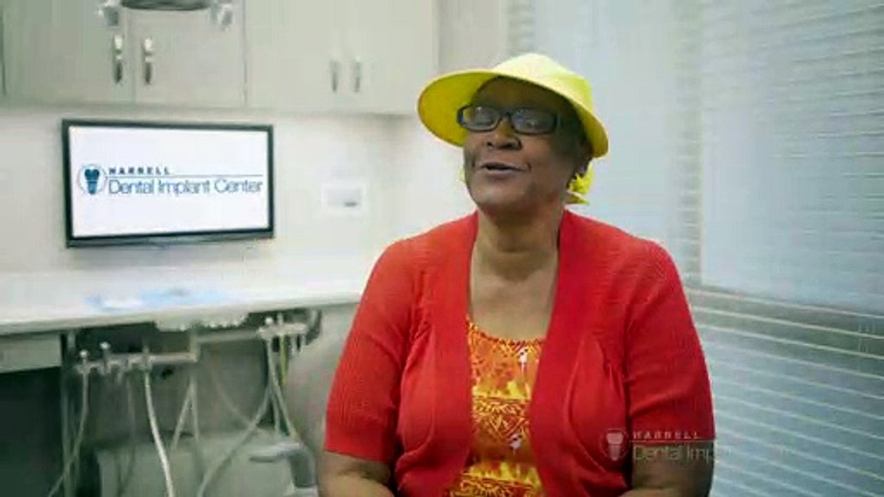 Sharon loves the ease and stability of her implant-supported denture