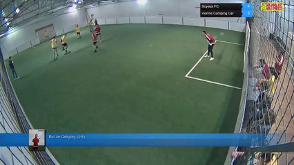 But de Gregory (4-5) - Soyeux FC Vs Vienne Camping Car - 06/12/18 19:00 - LIGUE 4