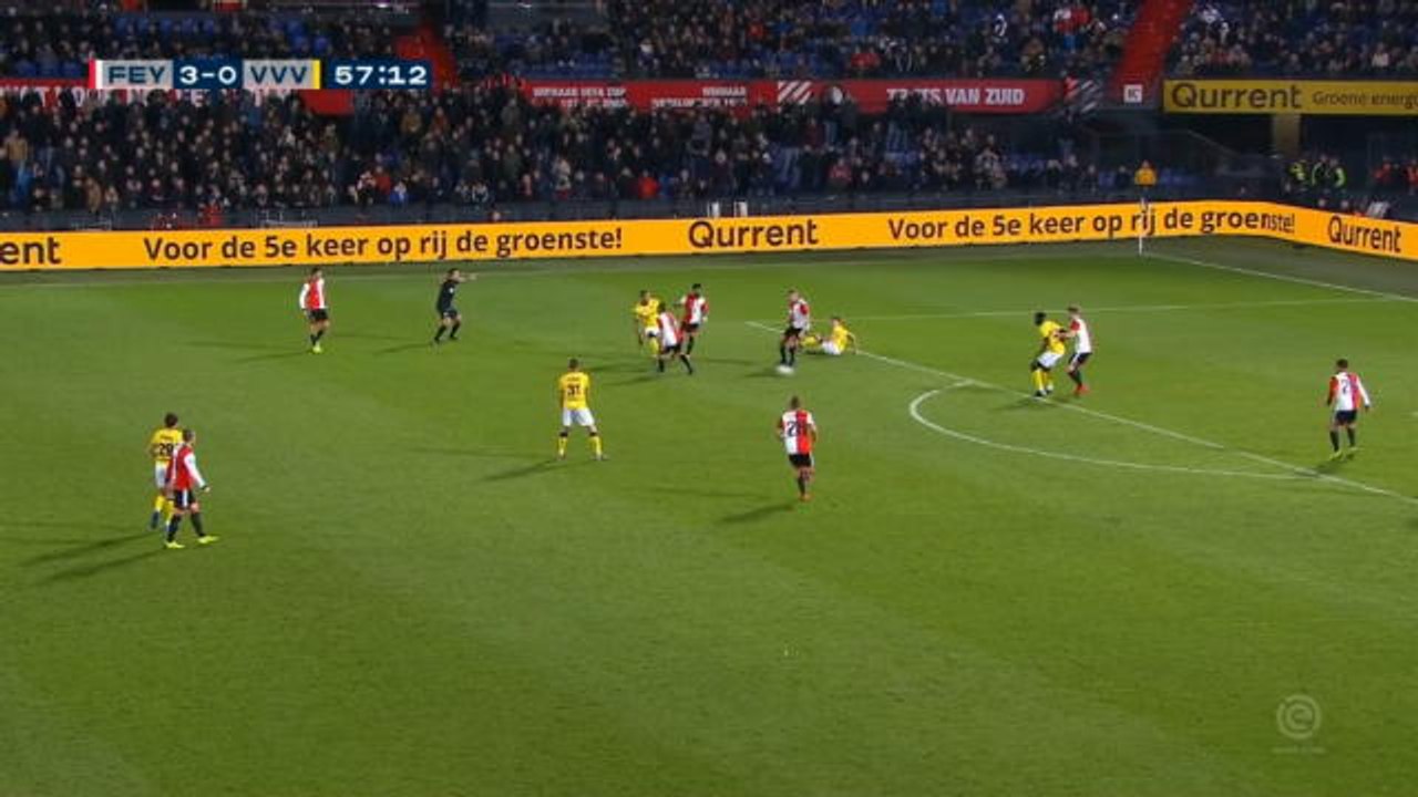 لقطة: الدوري الهولندي: سوسيتش نجمُ فينلو يدكّ شباك فينورد بهدف رائع