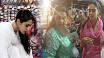 Sara Ali Khan has no problem in shopping from the streets or local market | FilmiBeat